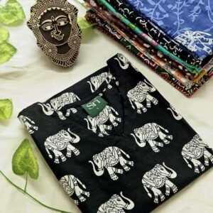 Cotton kurthi_STYLISH COTTON KURTHI